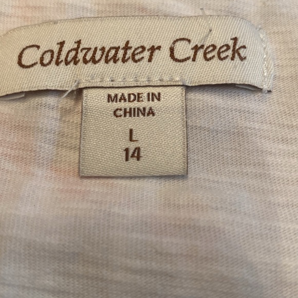 Coldwater Creek Women’s Top 100% Cotton (14) - Picture 7 of 8